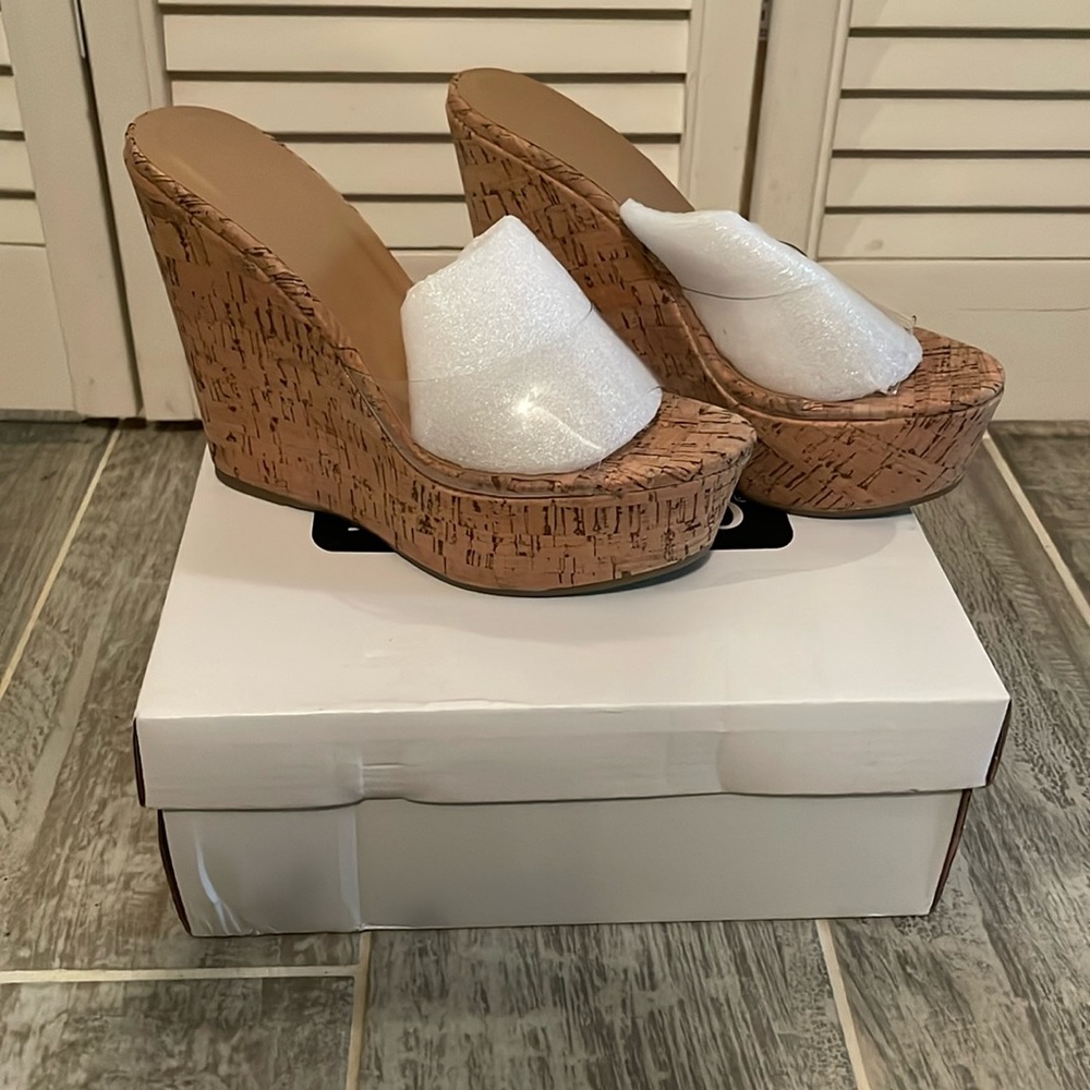 Cork Wedges NEW Shoes